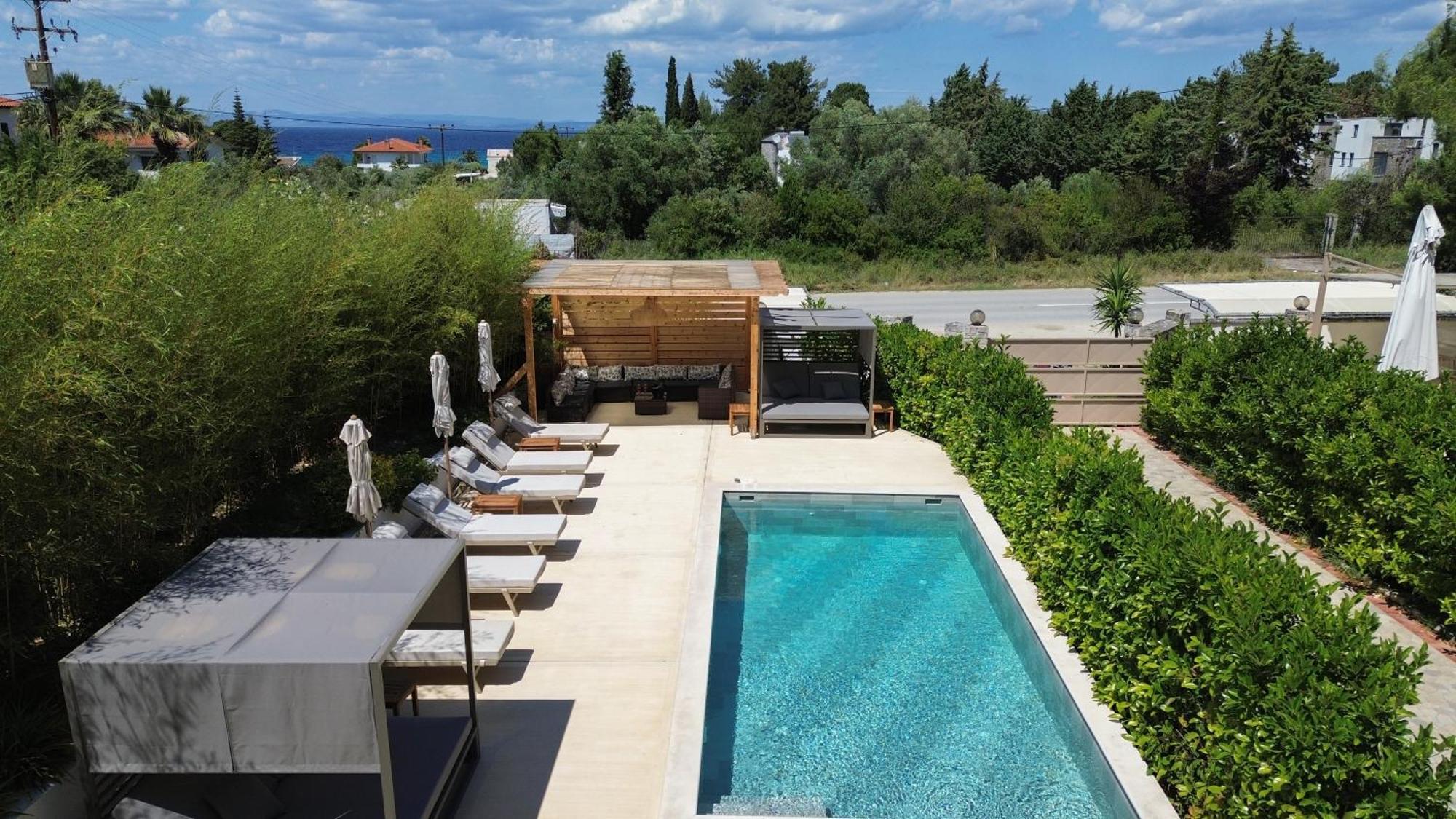 Selia Villa Pefkochori Exterior foto